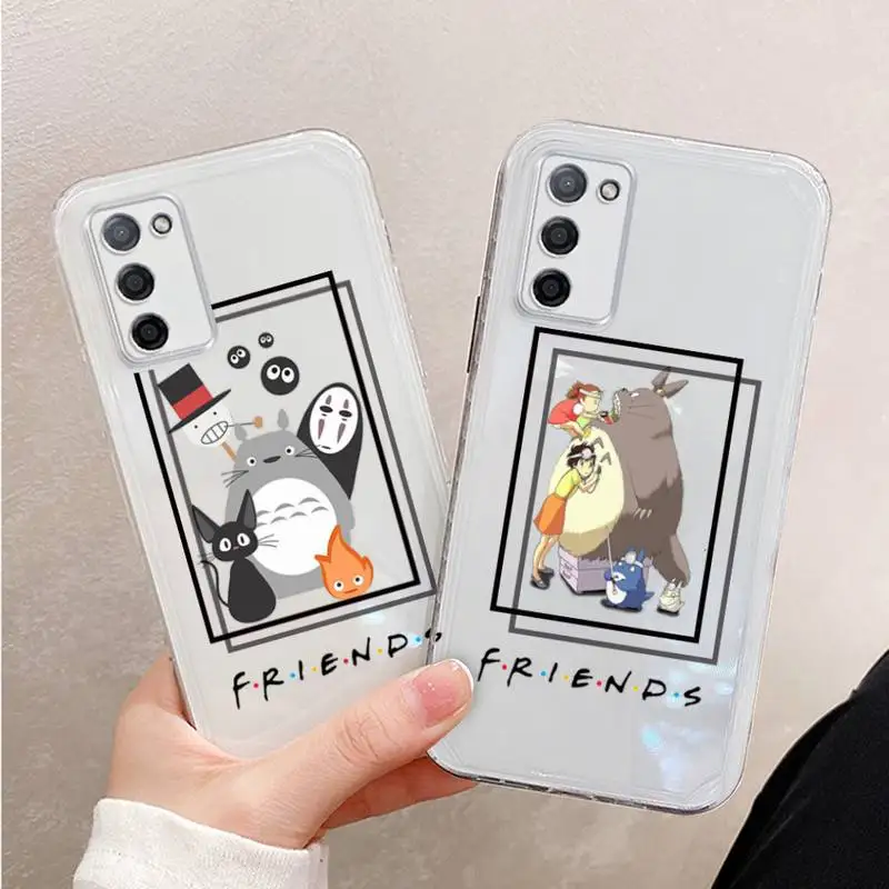 Spirited Away My Neighbor Totoro friend Phone Case For Xiaomi Mi 11 Ultra Lite 10 Redmi Note 9 8 7 9a K30S K40 Pro Transparent
Spirited Away My Neighbor Totoro friend Phone Case For Xiaomi Mi 11 Ultra Lite 10 Redmi Note 9 8 7 9a K30S K40 Pro Transparent