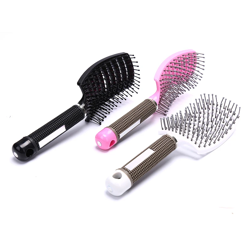 Women Nylon Detangle Hairbrush Hair Scalp Massage Comb Paddle Hair Brush Wet Hair Brush for Hairdressing Salon Tool
Women Nylon Detangle Hairbrush Hair Scalp Massage Comb Paddle Hair Brush Wet Hair Brush for Hairdressing Salon Tool