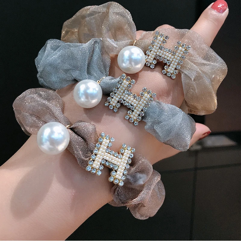 Organza Hair Tie Retro Korean Fashion Hair Accessories Rhinestone Hair Rope Simple Hair Rope Hair Accessories for Women
Organza Hair Tie Retro Korean Fashion Hair Accessories Rhinestone Hair Rope Simple Hair Rope Hair Accessories for Women