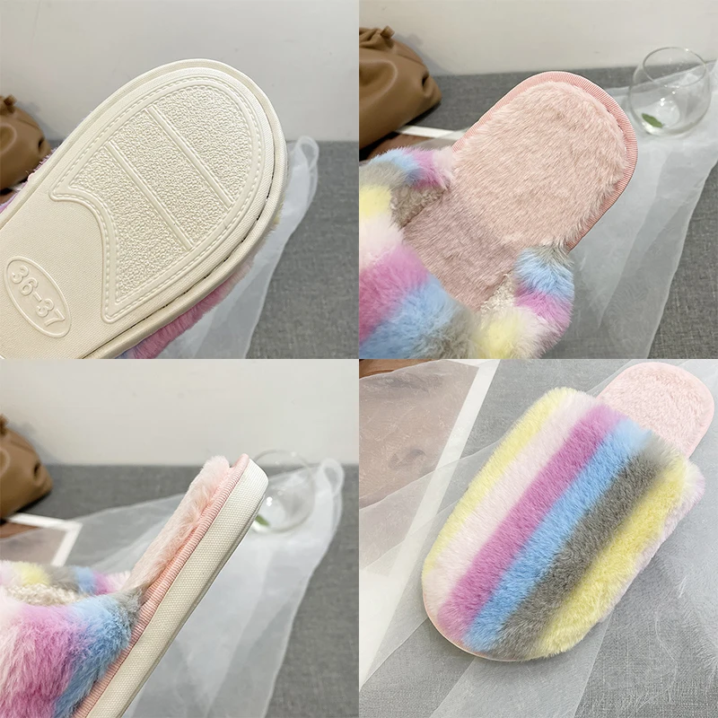 Color Slippers Women Flip Flop Home Cotton Shoes Casual Flip Flops Round Toe Slides Winter Keep Warm Female Shoes Flip-Flops
Color Slippers Women Flip Flop Home Cotton Shoes Casual Flip Flops Round Toe Slides Winter Keep Warm Female Shoes Flip-Flops