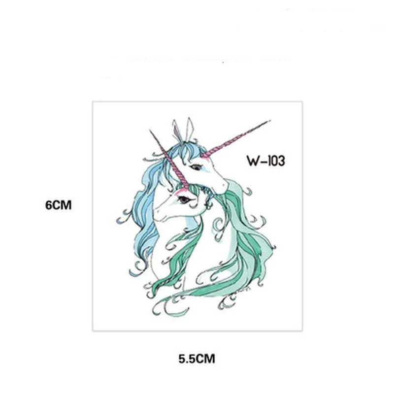 6x5.5cm Unicorn Temporary Tattoos Stickers Baby Shower Temporary Tattoo for Women Unicorn Party Supplies Birthday Party Decor
6x5.5cm Unicorn Temporary Tattoos Stickers Baby Shower Temporary Tattoo for Women Unicorn Party Supplies Birthday Party Decor