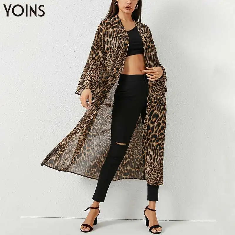 YOINS New Fashion Autumn Women Leopard Kimono Cardigan Open Front Long Sleeve Long Knitted Sweaters Pull Femme
YOINS New Fashion Autumn Women Leopard Kimono Cardigan Open Front Long Sleeve Long Knitted Sweaters Pull Femme