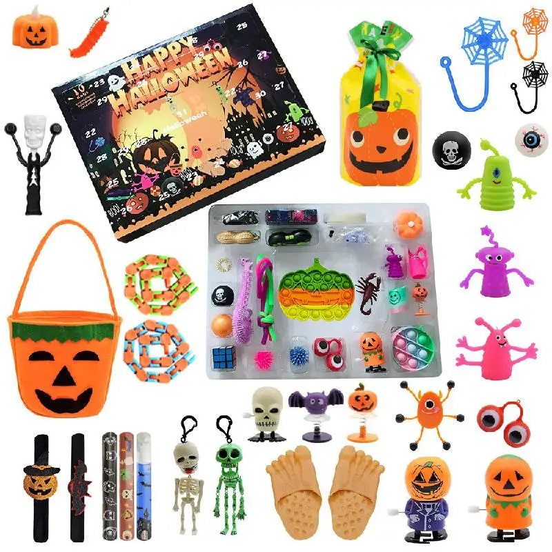 19-33Pcs/Set Christmas Decompression Set Christmas Halloween Countdown Calendar Hand Tear Box Diy Gift Pinch Fidgety Toy For Kid
19-33Pcs/Set Christmas Decompression Set Christmas Halloween Countdown Calendar Hand Tear Box Diy Gift Pinch Fidgety Toy For Kid