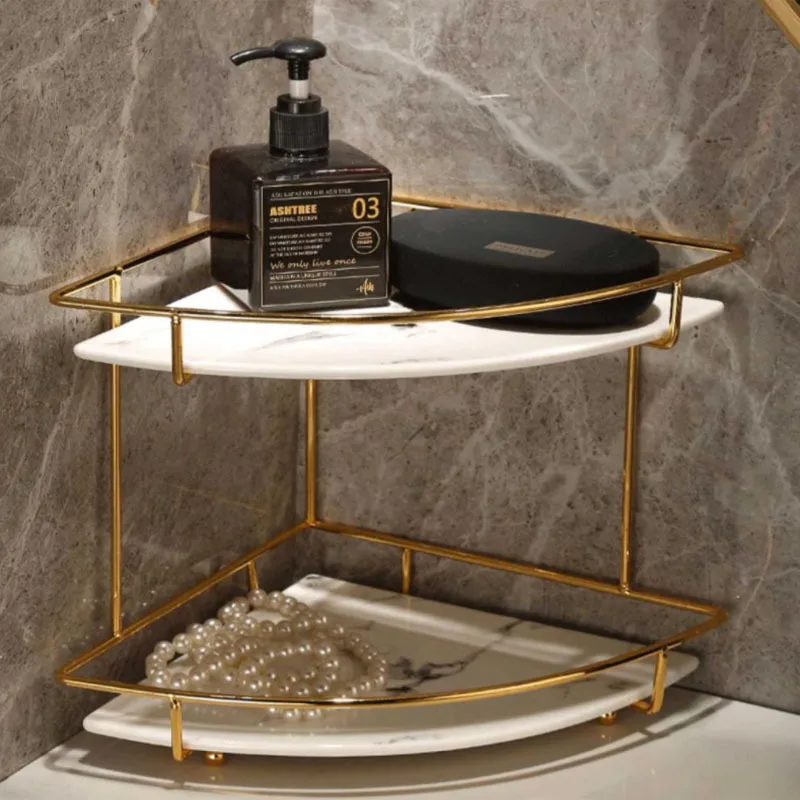 Nordic Ceramic Metal Shelf Three-layer Storage Tray Household Bathroom Wash Basin Cosmetic Shelf For Washing Supplies
Nordic Ceramic Metal Shelf Three-layer Storage Tray Household Bathroom Wash Basin Cosmetic Shelf For Washing Supplies