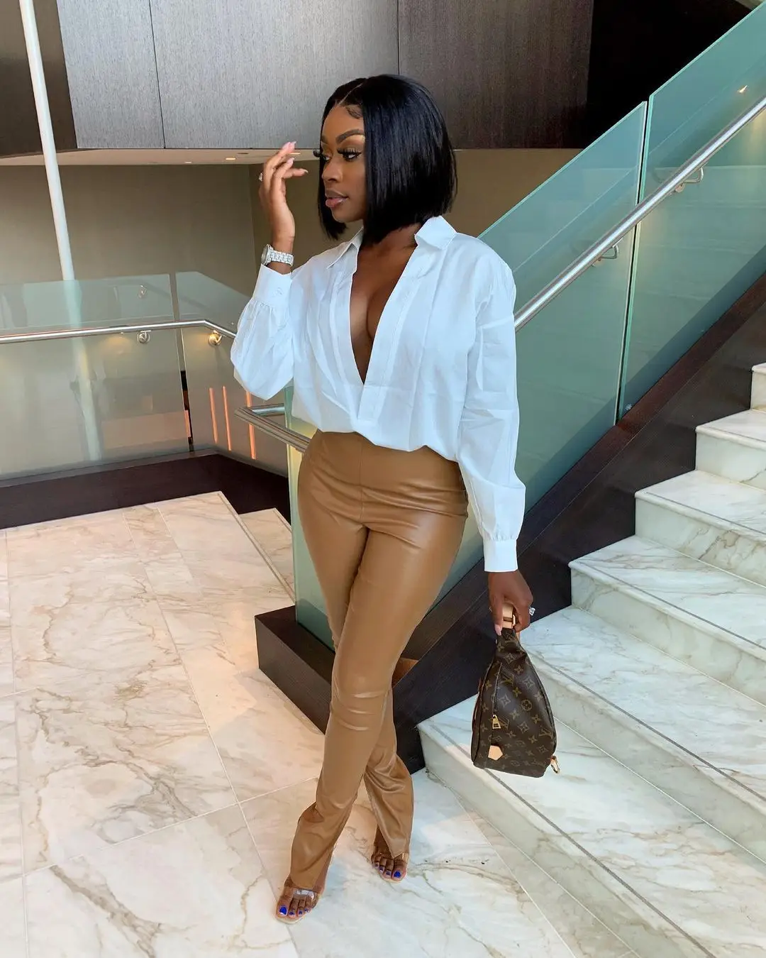 Echoine skinny PU Leather Pencil Pants Hight Waist Women Trousers Sexy Party Club Legging Pants Streetwear Autumn Green Khaki
Echoine skinny PU Leather Pencil Pants Hight Waist Women Trousers Sexy Party Club Legging Pants Streetwear Autumn Green Khaki