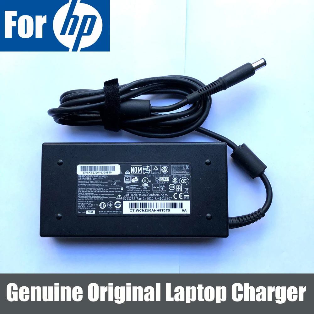 120W 18 5 V a оригинальное зарядное устройство для HP|18.5v 6.5a|for hp18.5v 6.5a 120w |
