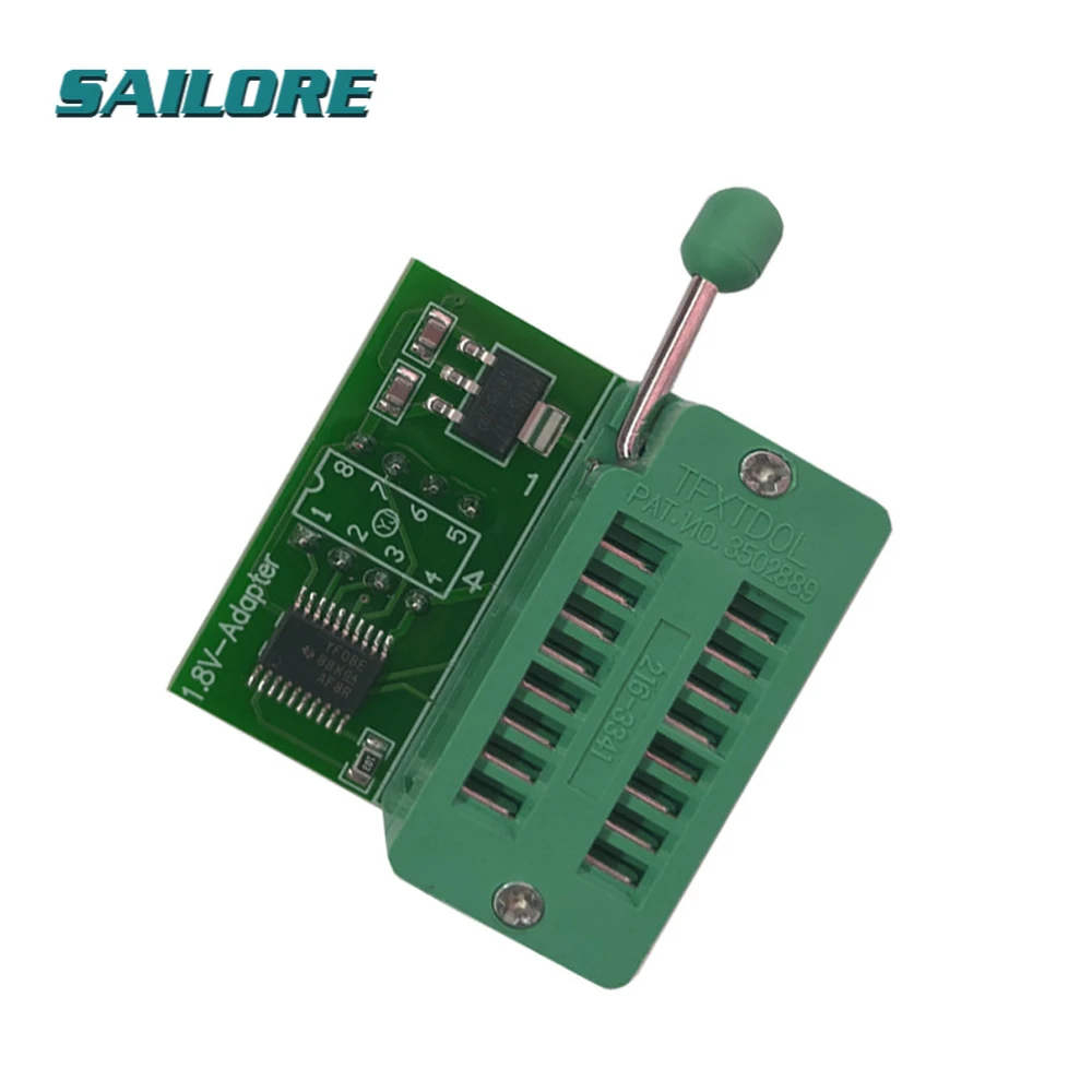 Адаптер 1,8 в для материнской платы 1,8 в SPI Flash SOP8 DIP8 W25 MX25 используйте на программаторах TL866CS TL866A EZP2010 EZP2013 CH341
Адаптер 1,8 в для материнской платы 1,8 в SPI Flash SOP8 DIP8 W25 MX25 используйте на программаторах TL866CS TL866A EZP2010 EZP2013 CH341