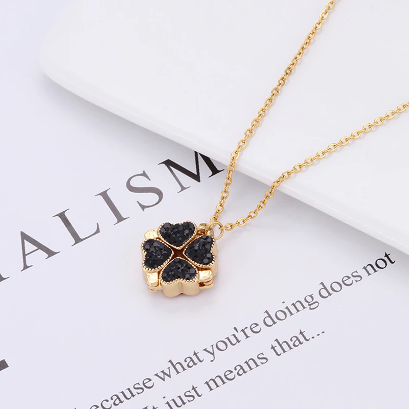2021 Lucky Four Leaf Clover Necklace Heart Shape Neck Chain Jewelry Gift for Women Girl TY66
2021 Lucky Four Leaf Clover Necklace Heart Shape Neck Chain Jewelry Gift for Women Girl TY66