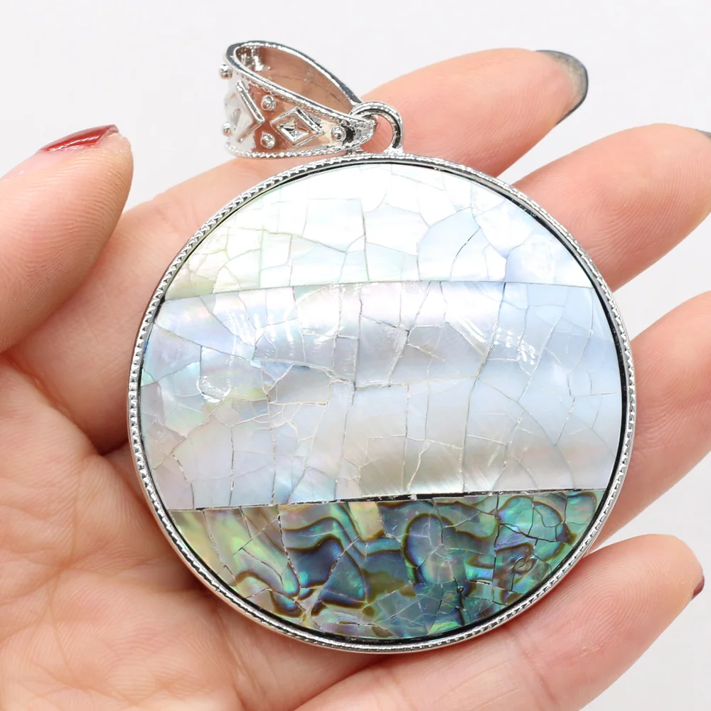 Natural Abalone Art Necklace Pendants Vintage Antique-Silver Alloy for Charm Jewelry Make Reiki Heal Necklace Earring
Natural Abalone Art Necklace Pendants Vintage Antique-Silver Alloy for Charm Jewelry Make Reiki Heal Necklace Earring