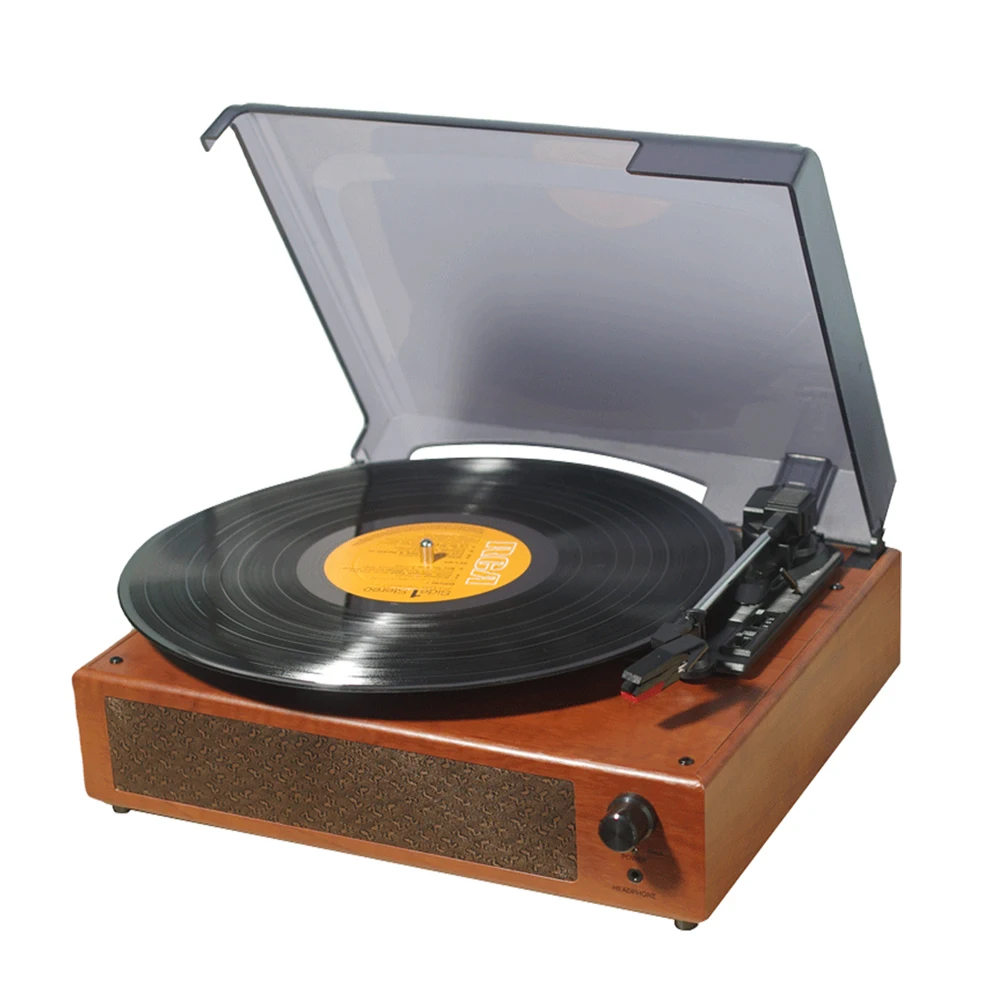 Retro Record Player 33/45/78RPM Gramophone USB Turntable Disc Household Portable Gramophones Home Decorative Tool
Retro Record Player 33/45/78RPM Gramophone USB Turntable Disc Household Portable Gramophones Home Decorative Tool