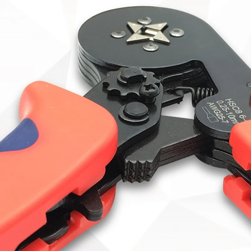 Tubular Terminal Crimping Tool Mini Pliers 0.25-10mm2 23-7AWG 6-4A / 0.03-10mm2 High Precision Pliers Set
Tubular Terminal Crimping Tool Mini Pliers 0.25-10mm2 23-7AWG 6-4A / 0.03-10mm2 High Precision Pliers Set