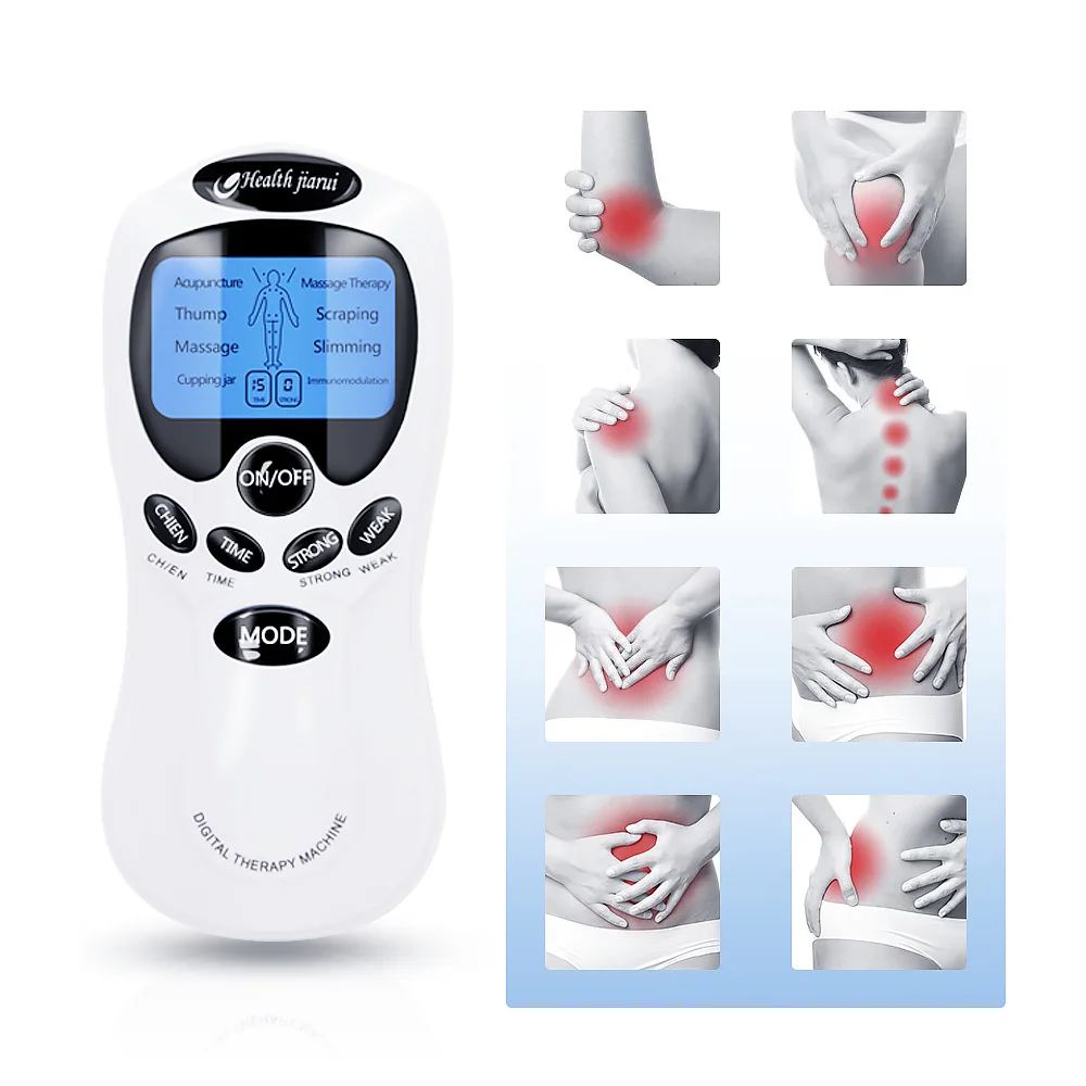 TENS Unit Muscle Stimulator 8-Mode Electric Massage Device Massagers for Body Leg Hand Therapy Machine Health Care Pain Relief 
TENS Unit Muscle Stimulator 8-Mode Electric Massage Device Massagers for Body Leg Hand Therapy Machine Health Care Pain Relief