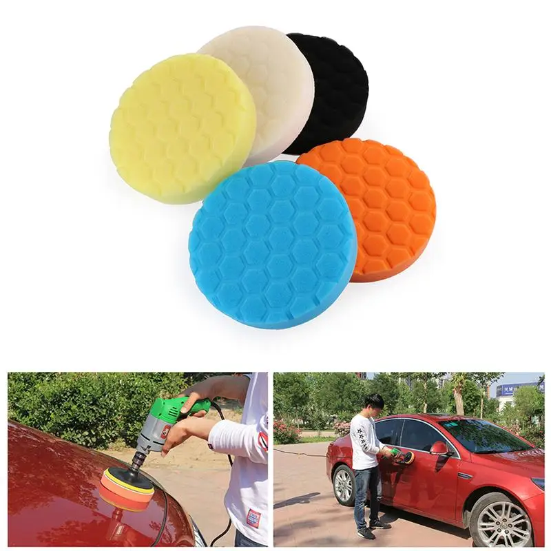 5pcs Sponge Car Polisher Waxing Pads Buffing Kit For Boat Car Polish Buffer Drill Wheel Polisher Removes Scratches 
5pcs Sponge Car Polisher Waxing Pads Buffing Kit For Boat Car Polish Buffer Drill Wheel Polisher Removes Scratches