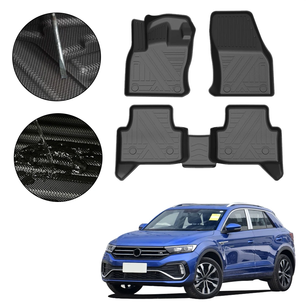 Автомобильные коврики для Volkswagen T-Roc 2018 2019 2020 TPE Нескользящие подставки для ног Авто Стайлинг резиновый для автомобилей напольные ковры
Автомобильные коврики для Volkswagen T-Roc 2018 2019 2020 TPE Нескользящие подставки для ног Авто Стайлинг резиновый для автомобилей напольные ковры