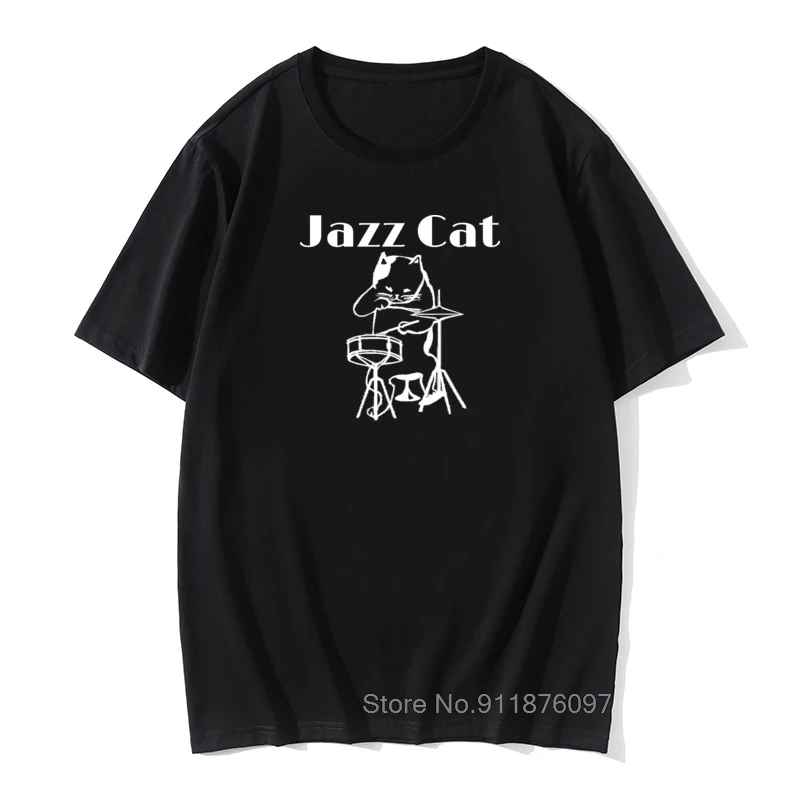Jazz Cat Rock Heavy Metal Tshirt Big Size 3XL Loose Men's Summer Cotton Tee Shirt Custom Tees Interesting T Shirts For Student
Jazz Cat Rock Heavy Metal Tshirt Big Size 3XL Loose Men's Summer Cotton Tee Shirt Custom Tees Interesting T Shirts For Student