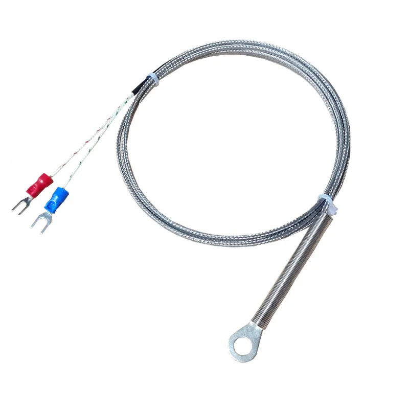 K type metal screening cable ring head thermocouple temperature sensor
K type metal screening cable ring head thermocouple temperature sensor