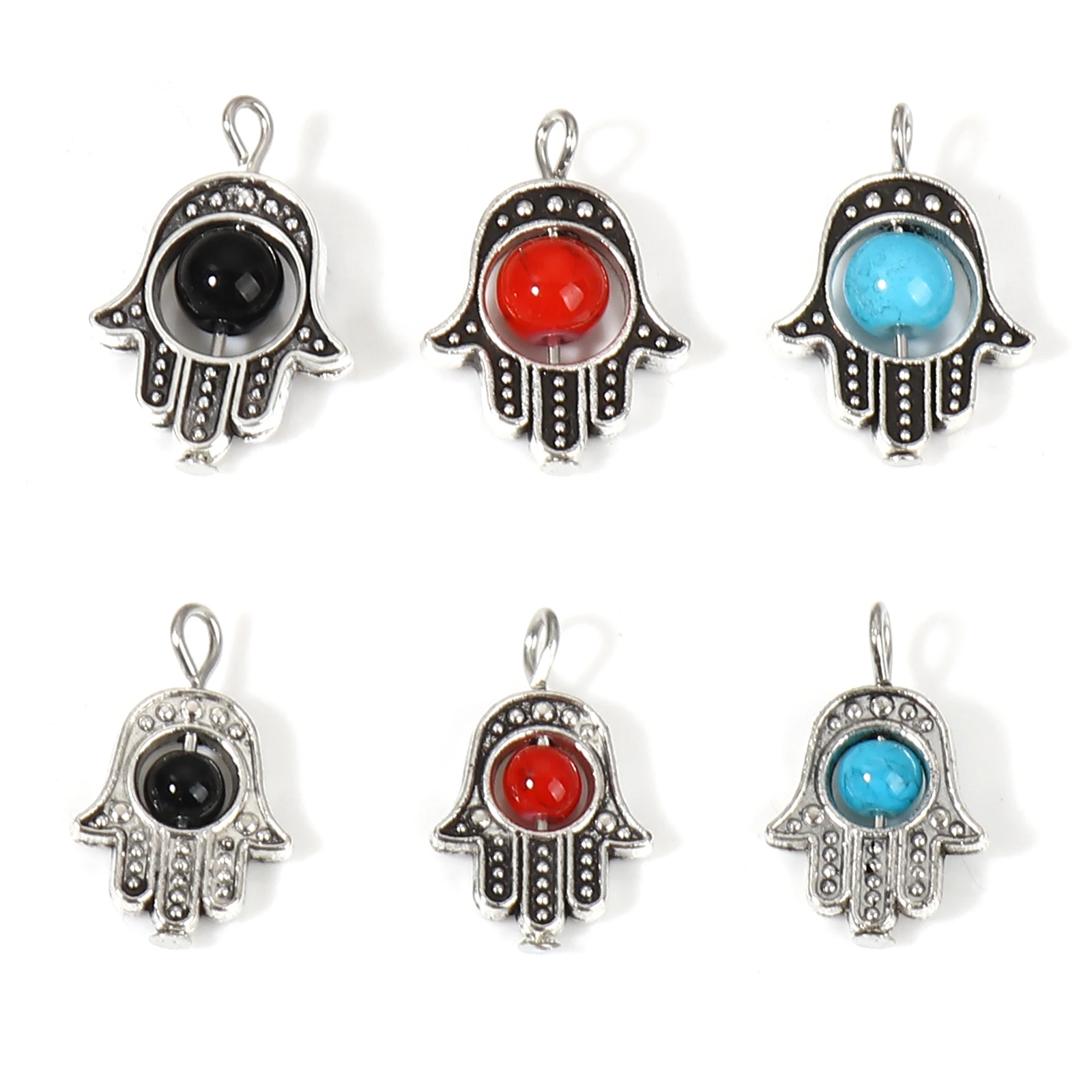 Religious Sseries Antique Charms Hamsa Hand Of Fatima For Women Girl DIY Handmade Pendant Bracelet Necklace Making Gift 10pcs
Religious Sseries Antique Charms Hamsa Hand Of Fatima For Women Girl DIY Handmade Pendant Bracelet Necklace Making Gift 10pcs