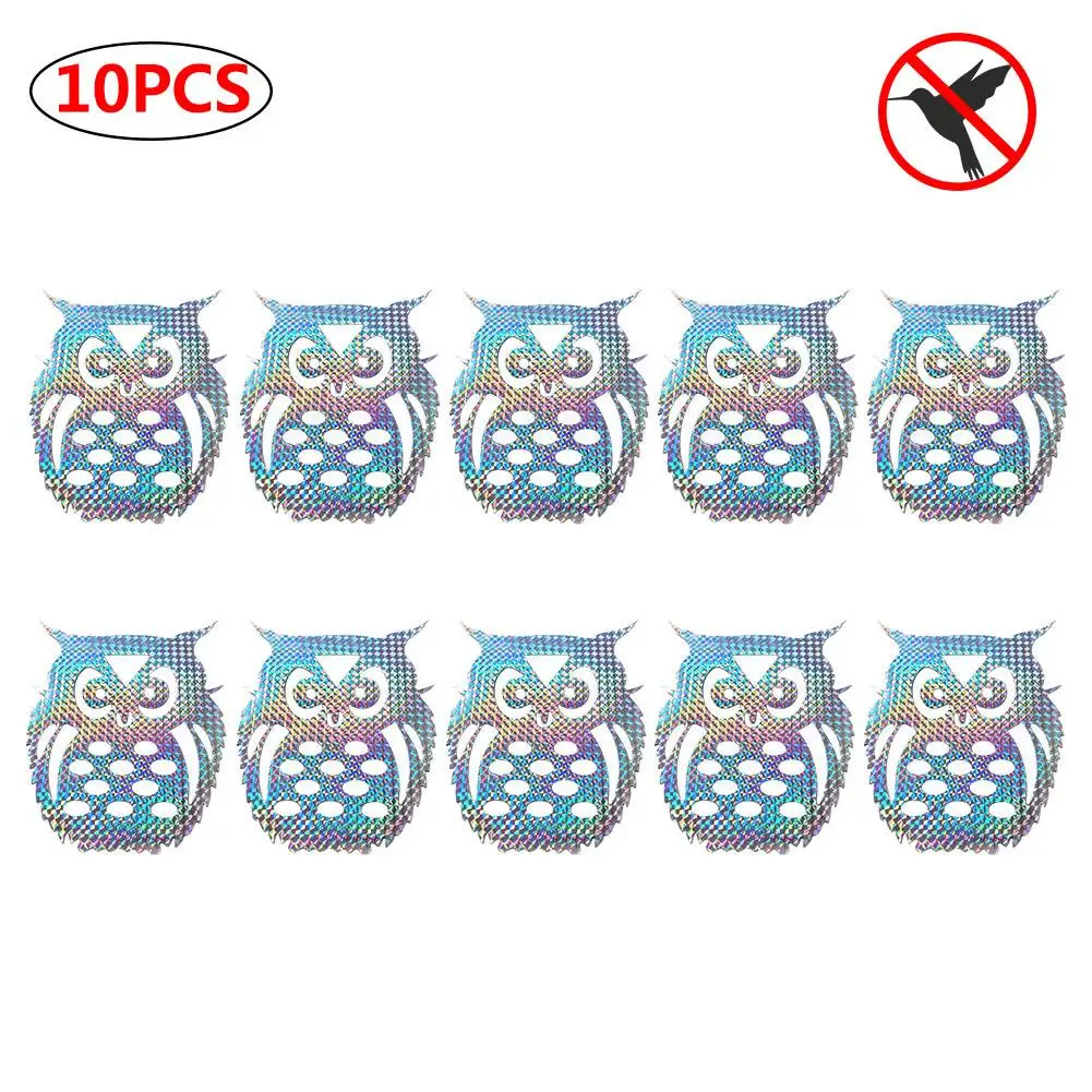 10/20pcs Bird Repellent Tape Reflective Anti Bird Scare Eflective Stick Owl And Round Bird Repellent Film For Garden Courtyard
10/20pcs Bird Repellent Tape Reflective Anti Bird Scare Eflective Stick Owl And Round Bird Repellent Film For Garden Courtyard