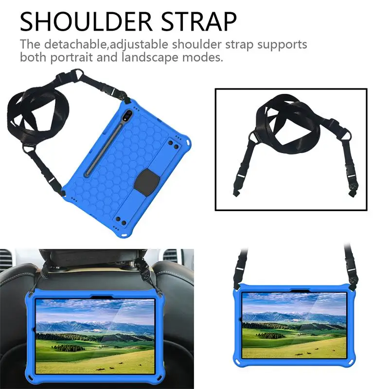 Kids Shockproof EVA Full Body Case for Samsung Galaxy Tab S7 11'' T870 T875 Tablet Cover for Galaxy Tab S7 2020 Protective Shell
Kids Shockproof EVA Full Body Case for Samsung Galaxy Tab S7 11'' T870 T875 Tablet Cover for Galaxy Tab S7 2020 Protective Shell