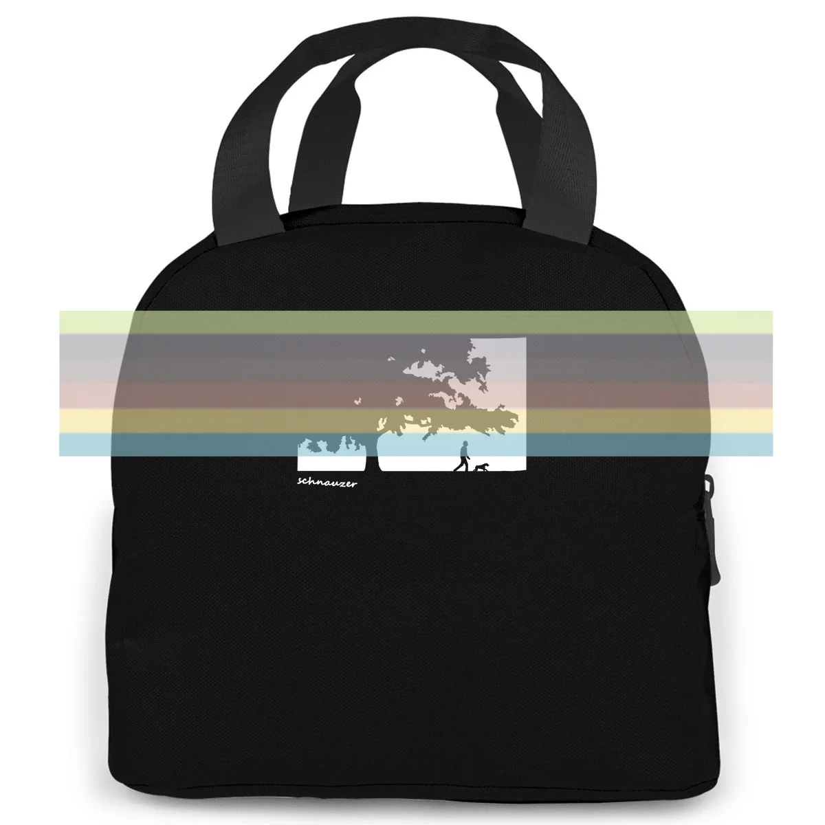 Original Art Sketch. Walking with The Schnauzer Dog . Printed women men Portable insulated lunch bag adult
Original Art Sketch. Walking with The Schnauzer Dog . Printed women men Portable insulated lunch bag adult