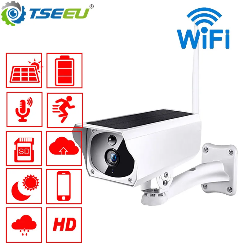 Inbuilt Battery Solar PIR Motion Detector P2P External Video Camera For Home Mega Solar Surveillance Protection IP Camera Wifi
Inbuilt Battery Solar PIR Motion Detector P2P External Video Camera For Home Mega Solar Surveillance Protection IP Camera Wifi