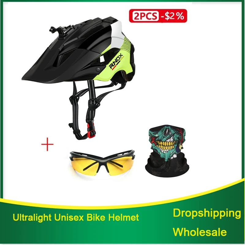 Outdoor MTB Bicycle Helmet Ultralight Men Women Moto Off-road Cycling Helmet Breathable Sports Safety Cap Bike Riding Helmet 
Outdoor MTB Bicycle Helmet Ultralight Men Women Moto Off-road Cycling Helmet Breathable Sports Safety Cap Bike Riding Helmet