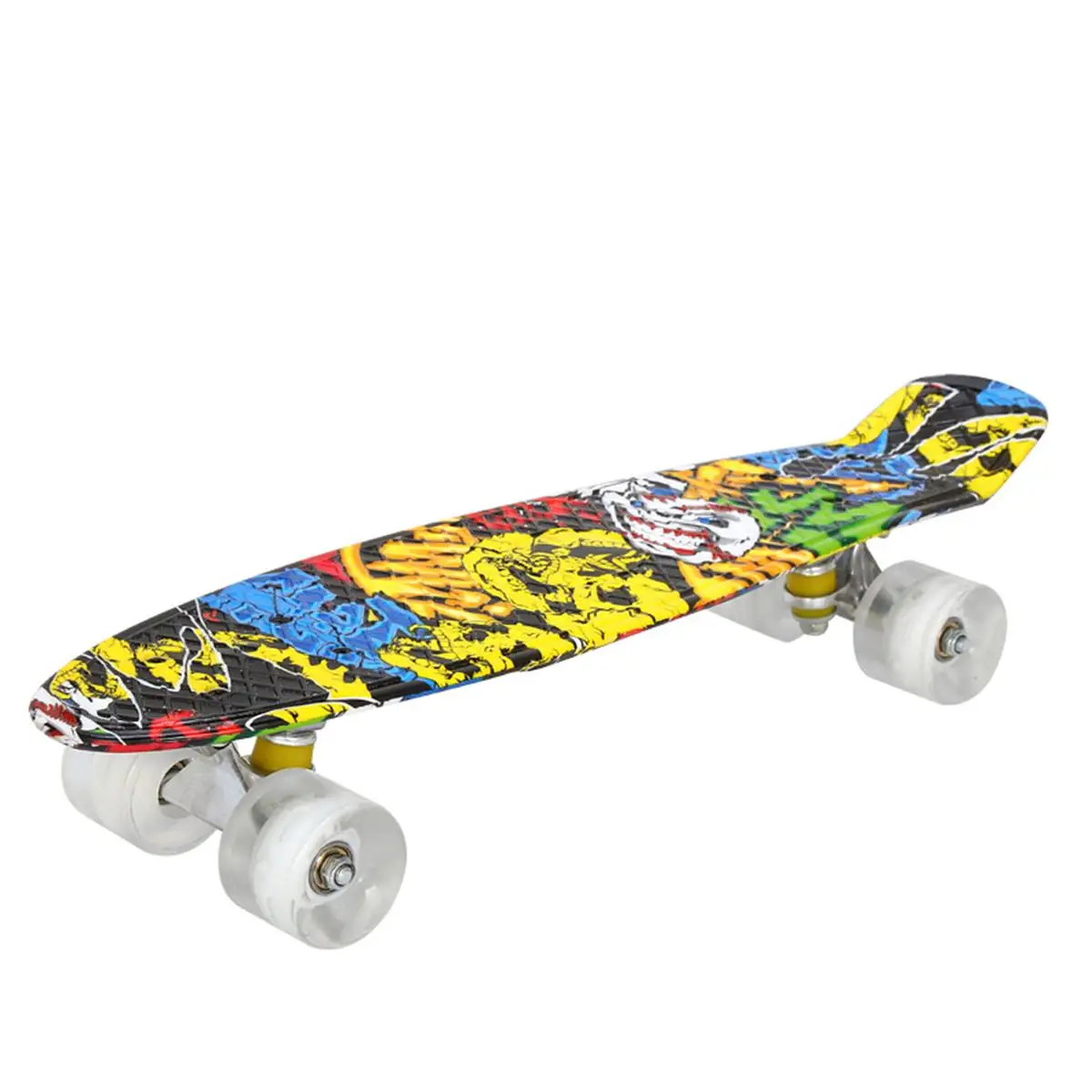22 Retro Mini Skate Fish Long Board Skateboard NEW Style Graphic Cruiser Flashing Wheel Kids Beginner Skateboard
22 Retro Mini Skate Fish Long Board Skateboard NEW Style Graphic Cruiser Flashing Wheel Kids Beginner Skateboard