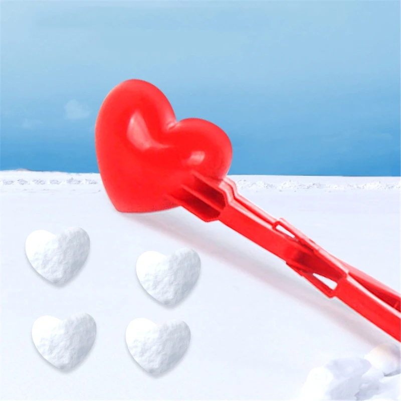 Heart Shape Snow Snowball Maker Clip Maker Snow Sand Mold Tool Winter Kids Child
Heart Shape Snow Snowball Maker Clip Maker Snow Sand Mold Tool Winter Kids Child