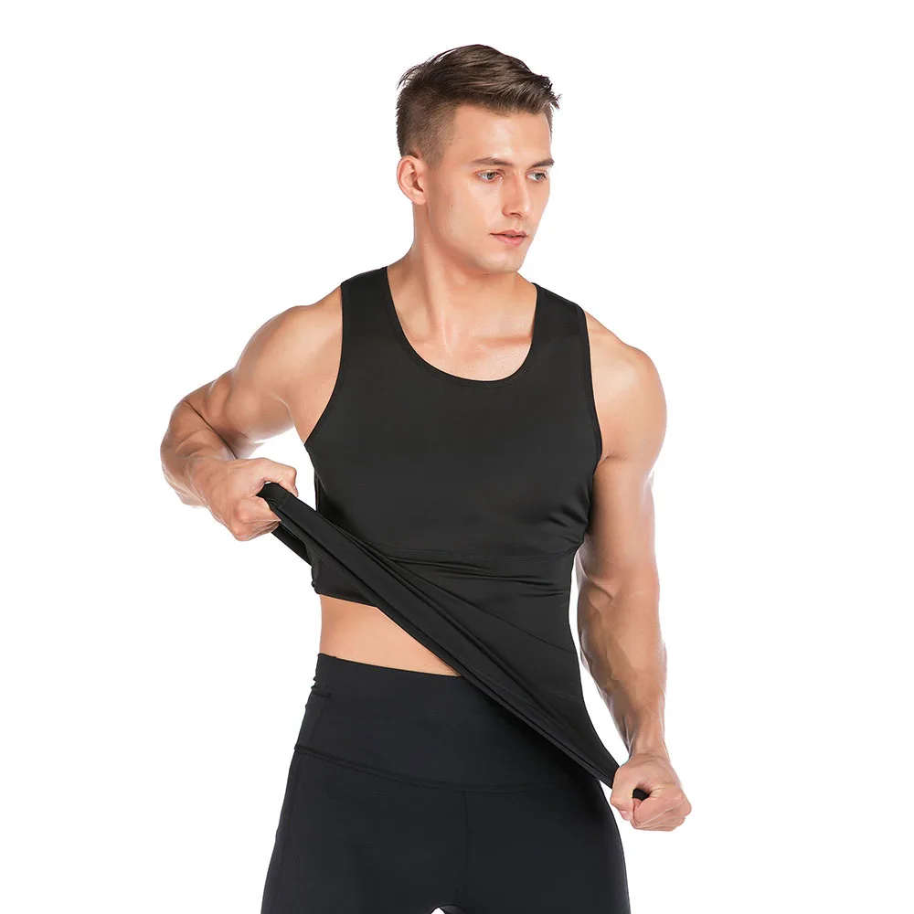 Men's Compression Shirt Abdomen Undershirts Loss Weight Waist Training Man Vest Slimming Body Shaper Vest Workout Male Tank Tops
Men's Compression Shirt Abdomen Undershirts Loss Weight Waist Training Man Vest Slimming Body Shaper Vest Workout Male Tank Tops