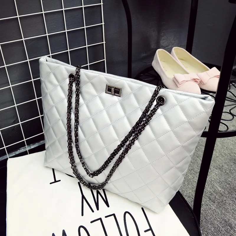 2019Autumn New Style Women's Bag Fashion Lingge Chain Bag Leisure Women's Bag One Shoulder Handbag
2019Autumn New Style Women's Bag Fashion Lingge Chain Bag Leisure Women's Bag One Shoulder Handbag