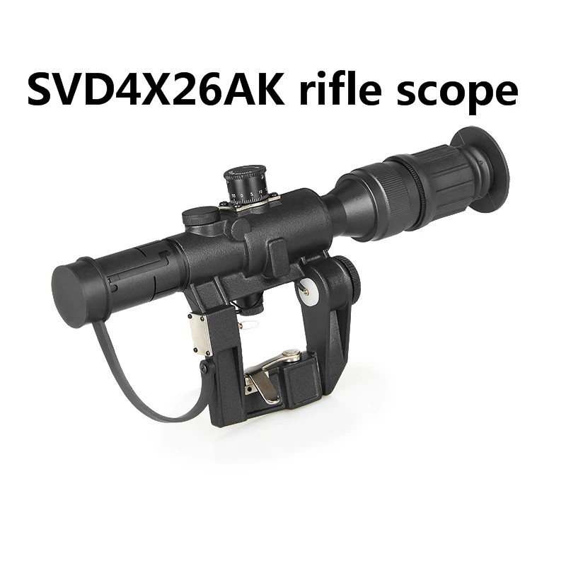 

PPT Rifle Scopes SVD 4X26AK Rifle Hunting Scope Sight/Weapon Riflesight Airsoft Gun Hunting gs1-0061