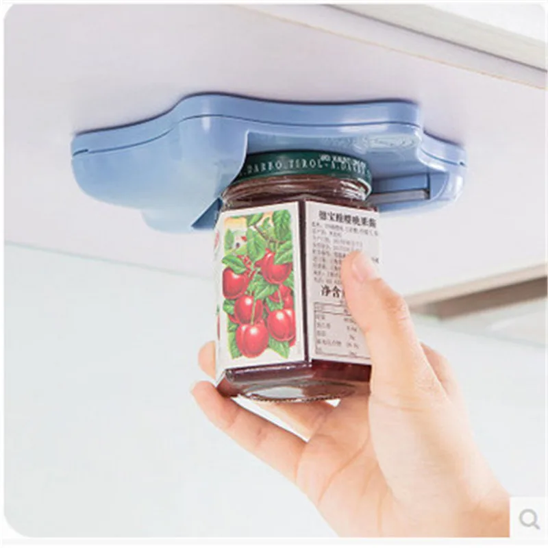 Can Opener Creative Can Opener Under the Cabinet Self-adhesive Jar Bottle Opener Top Lid Remover Helps Tired or Wet Hand Random
Can Opener Creative Can Opener Under the Cabinet Self-adhesive Jar Bottle Opener Top Lid Remover Helps Tired or Wet Hand Random
