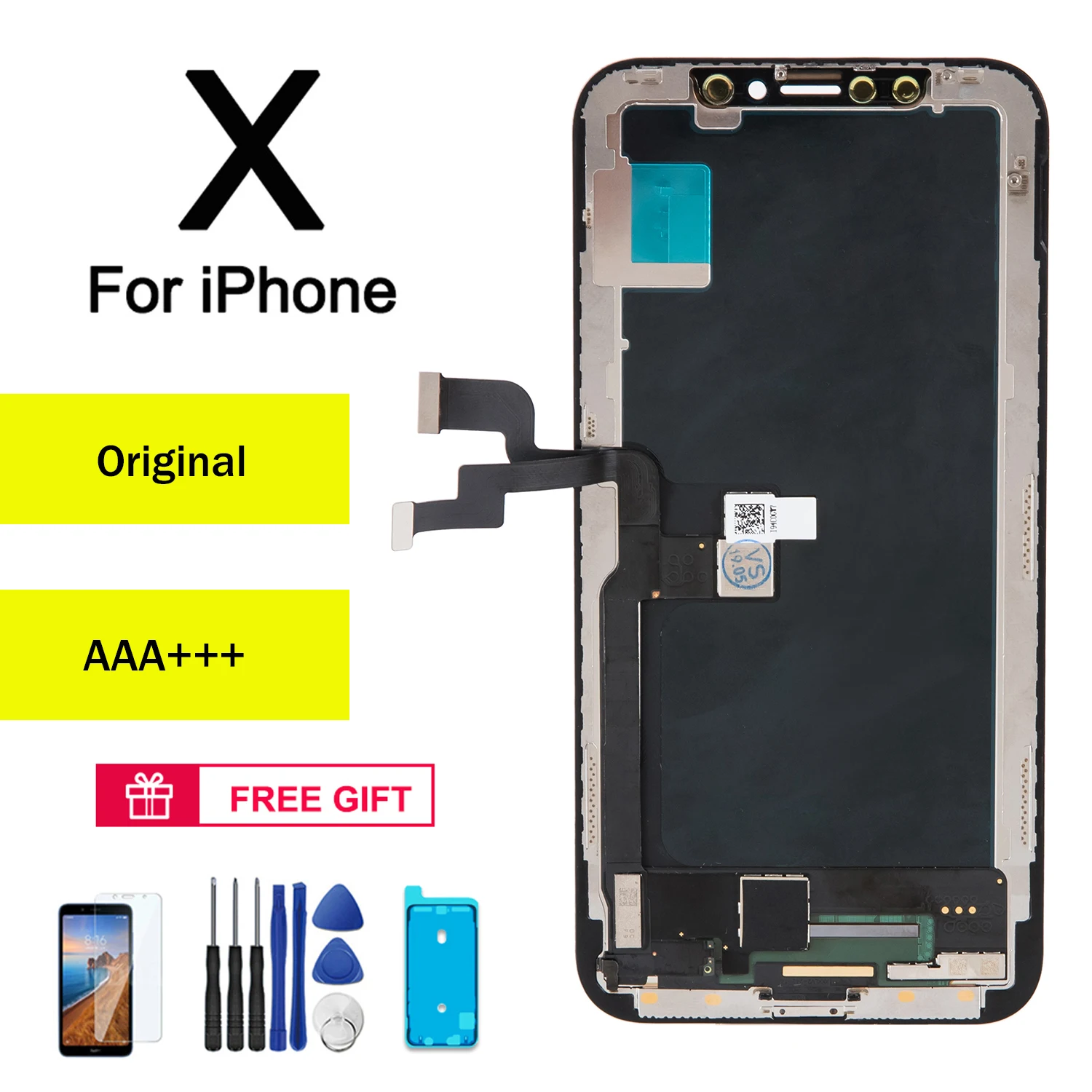 AUMOOK 100% Original OLED LCD for IPhone X Touch Screen Display for IPhone 11 Xs Xr Screen Display 3D Touch Wholesale Price
AUMOOK 100% Original OLED LCD for IPhone X Touch Screen Display for IPhone 11 Xs Xr Screen Display 3D Touch Wholesale Price