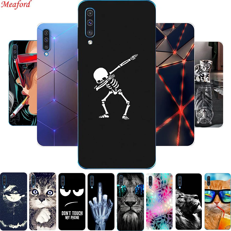 Для Samsung Galaxy A50 A30s A70 чехол мягкий для мобильного телефона 50 70 M01 задняя крышка A50s A70s