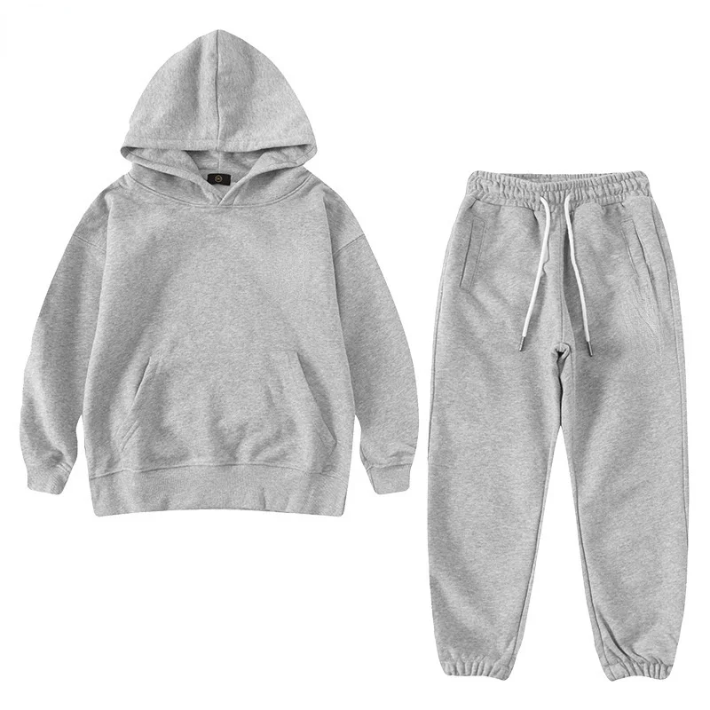 autumn 2021 and winter new children's brand embroidery boys pure cotton high-quality girls two-piece hooded sweater
autumn 2021 and winter new children's brand embroidery boys pure cotton high-quality girls two-piece hooded sweater