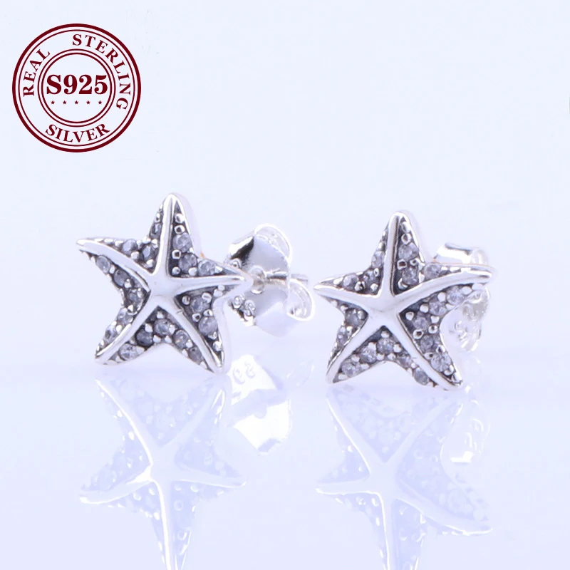 DoDoFly Valentine Day Original 925 Silver Tropical Starfish Earrings Creative White Starfish Earring For Women Gift Jewelry
DoDoFly Valentine Day Original 925 Silver Tropical Starfish Earrings Creative White Starfish Earring For Women Gift Jewelry