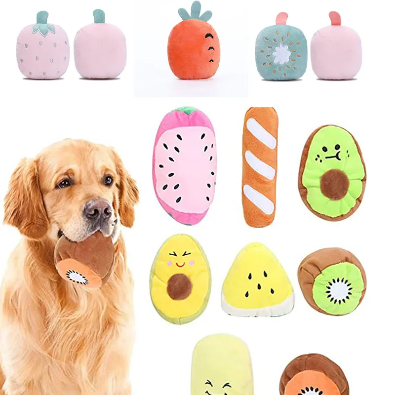 

Puppy Toys Dog Squeaky Toys for Dog Bite-Resistant Clean Chew Training Dog Accessories Pets Products Zabawki Dla Psa