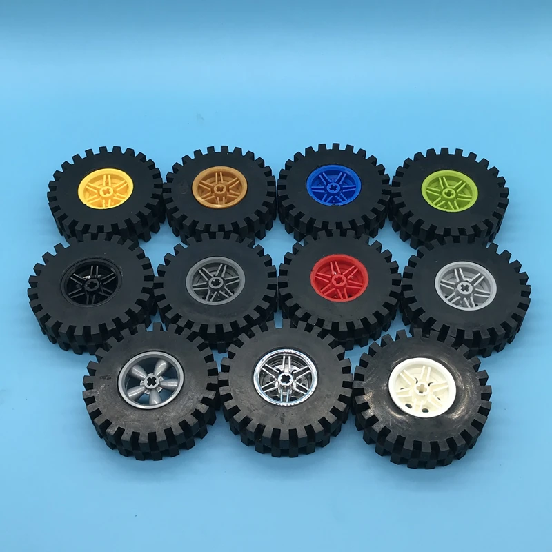 Small particle building block MOC automobile engineering vehicle tire 4267 hub 4266 56145 assembly toy 62.4 * 20MM accessories
Small particle building block MOC automobile engineering vehicle tire 4267 hub 4266 56145 assembly toy 62.4 * 20MM accessories