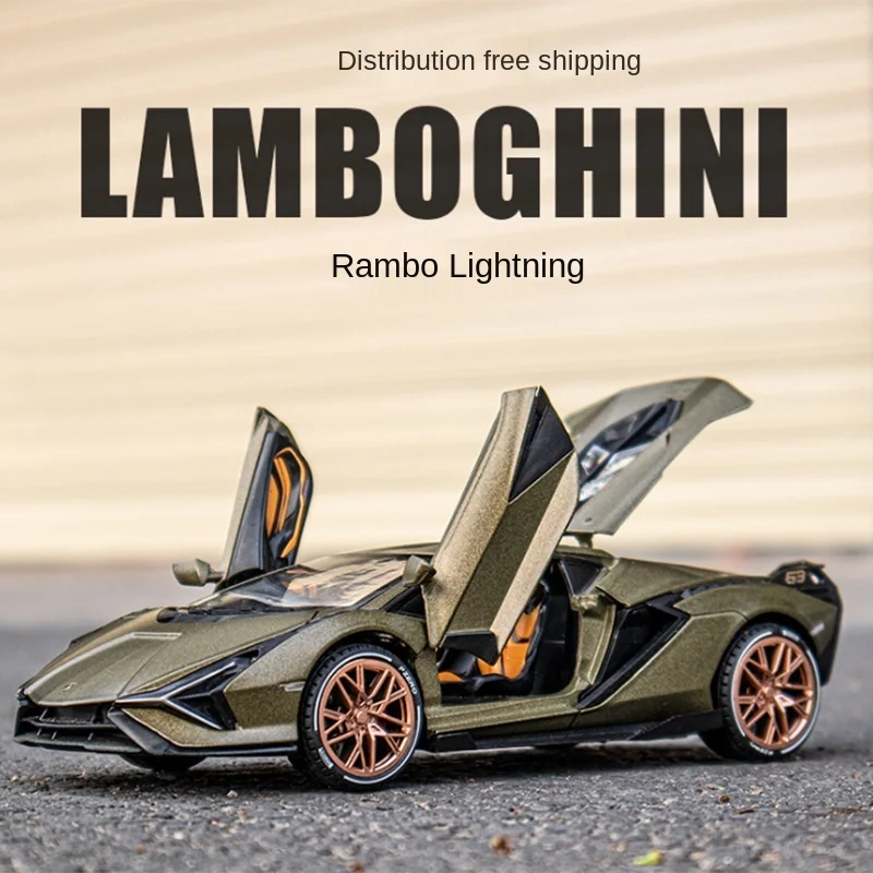 Hot Toys for Boys Car Toy 1:22 Sports Car Alloy Car Model Diecast Model Lightning with Base Acousto-optic Return Force
Hot Toys for Boys Car Toy 1:22 Sports Car Alloy Car Model Diecast Model Lightning with Base Acousto-optic Return Force