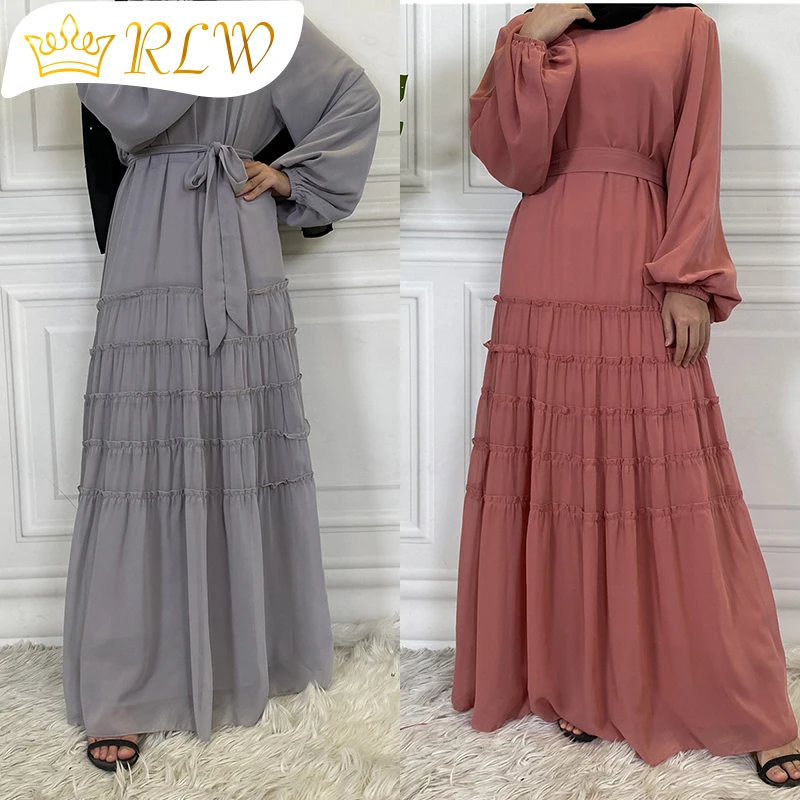 Turkey Abaya Muslim Dress Woman Belt Daily Style Pure Color Round Neck Mujer Roupa Maxi Robe Ramadan Moroccan Wedding Caftan
Turkey Abaya Muslim Dress Woman Belt Daily Style Pure Color Round Neck Mujer Roupa Maxi Robe Ramadan Moroccan Wedding Caftan