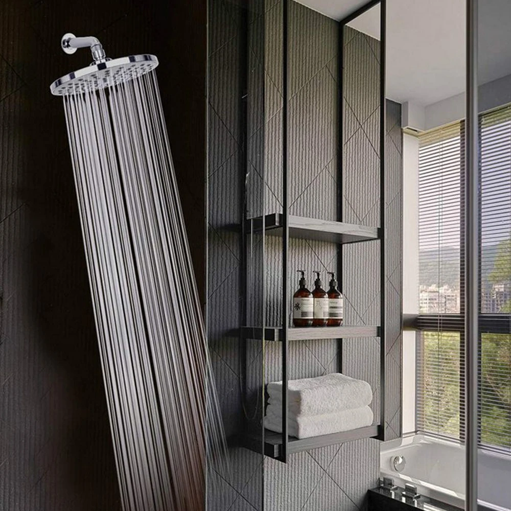8-Inch Bathroom Top Spray Shower Round Electroplating Top Shower Head Shower Faucet Ultra Slim Large Rainfall Shower Head
8-Inch Bathroom Top Spray Shower Round Electroplating Top Shower Head Shower Faucet Ultra Slim Large Rainfall Shower Head