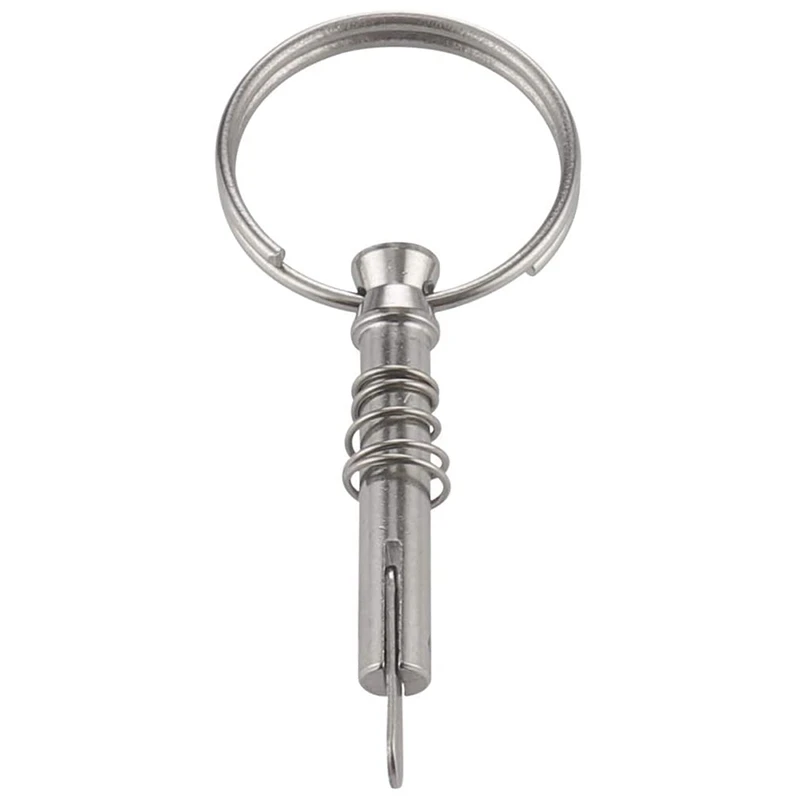 6Pcs Quick Release Pin Boat Bimini Top Pins 1/4 Inch Diameter with Drop Cam & Spring, Marine Hardware with Pull Ring
6Pcs Quick Release Pin Boat Bimini Top Pins 1/4 Inch Diameter with Drop Cam & Spring, Marine Hardware with Pull Ring