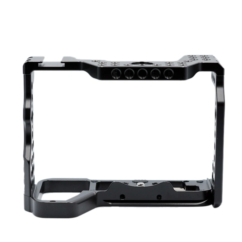 DSLR Camera Cage Protective Case Extension Bracket Arri Cold Shoe Stabilizer Rig for Sony Alpha 7S III A7S3
DSLR Camera Cage Protective Case Extension Bracket Arri Cold Shoe Stabilizer Rig for Sony Alpha 7S III A7S3