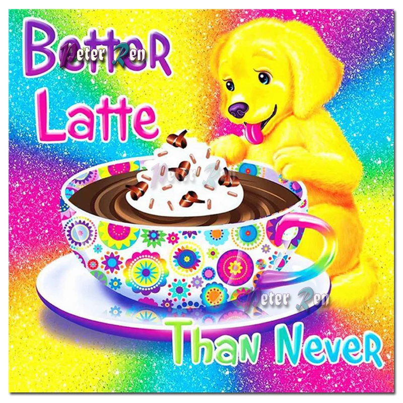 Coffee puppy Diamond Painting Dog Cartoon Picture Of Rhinestones Needlework Full Square Drill Cross Stitch Kits Home Decoration 
Coffee puppy Diamond Painting Dog Cartoon Picture Of Rhinestones Needlework Full Square Drill Cross Stitch Kits Home Decoration