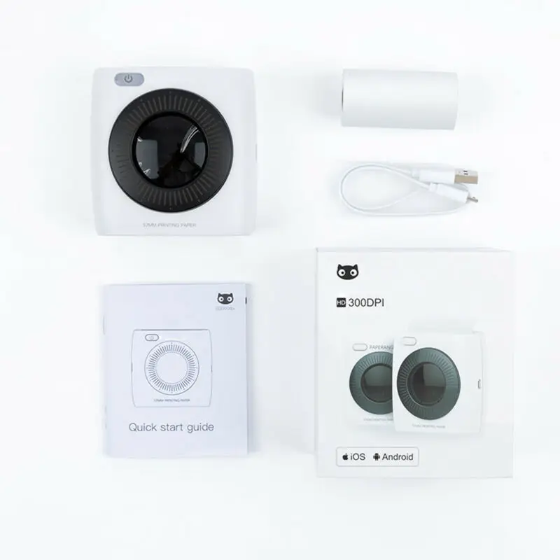 Portable Instant Thermal Photo Printer 300 DPI Mini Pocket Printer Wireless Inkless Bluetooth Android IOS Photo Printer
Portable Instant Thermal Photo Printer 300 DPI Mini Pocket Printer Wireless Inkless Bluetooth Android IOS Photo Printer