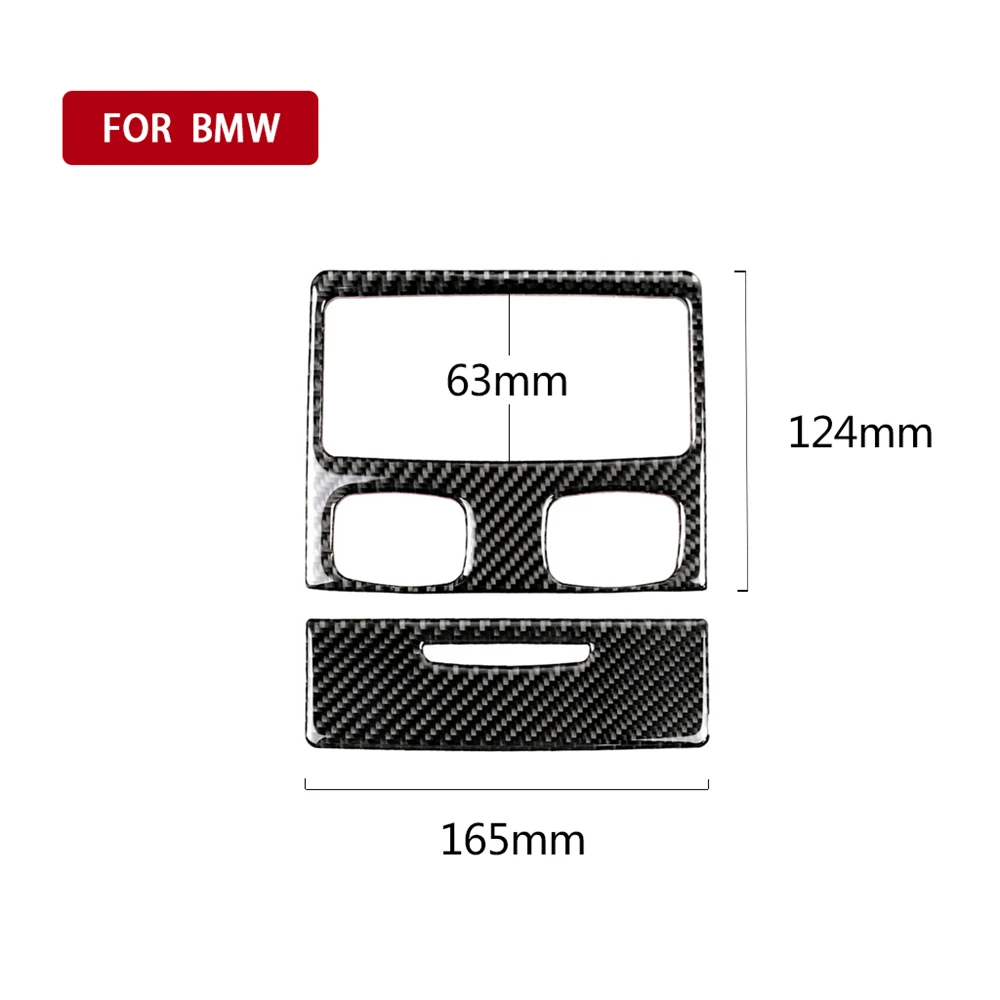 Carbon Fiber Interior Decoration Frame Cover Trim For BMW 3 Series E90 E92 2005-2012 Rear Air Vent Outer Frame Trim Car Stickers 
Carbon Fiber Interior Decoration Frame Cover Trim For BMW 3 Series E90 E92 2005-2012 Rear Air Vent Outer Frame Trim Car Stickers