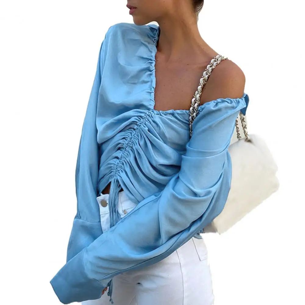 Smooth Casual Satin Long Sleeve Shirt for Daily Life Women Shirt Smooth Casual Satin Long Sleeve Shirt for Daily Life 
Smooth Casual Satin Long Sleeve Shirt for Daily Life Women Shirt Smooth Casual Satin Long Sleeve Shirt for Daily Life