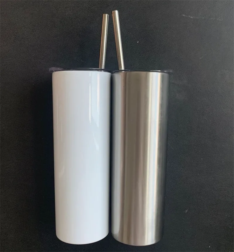 Sublimation Blanks 20oz Stainless Steel Skinny Tumbler With Lid Straw Vacuum Insulated Coffee Mug
Sublimation Blanks 20oz Stainless Steel Skinny Tumbler With Lid Straw Vacuum Insulated Coffee Mug