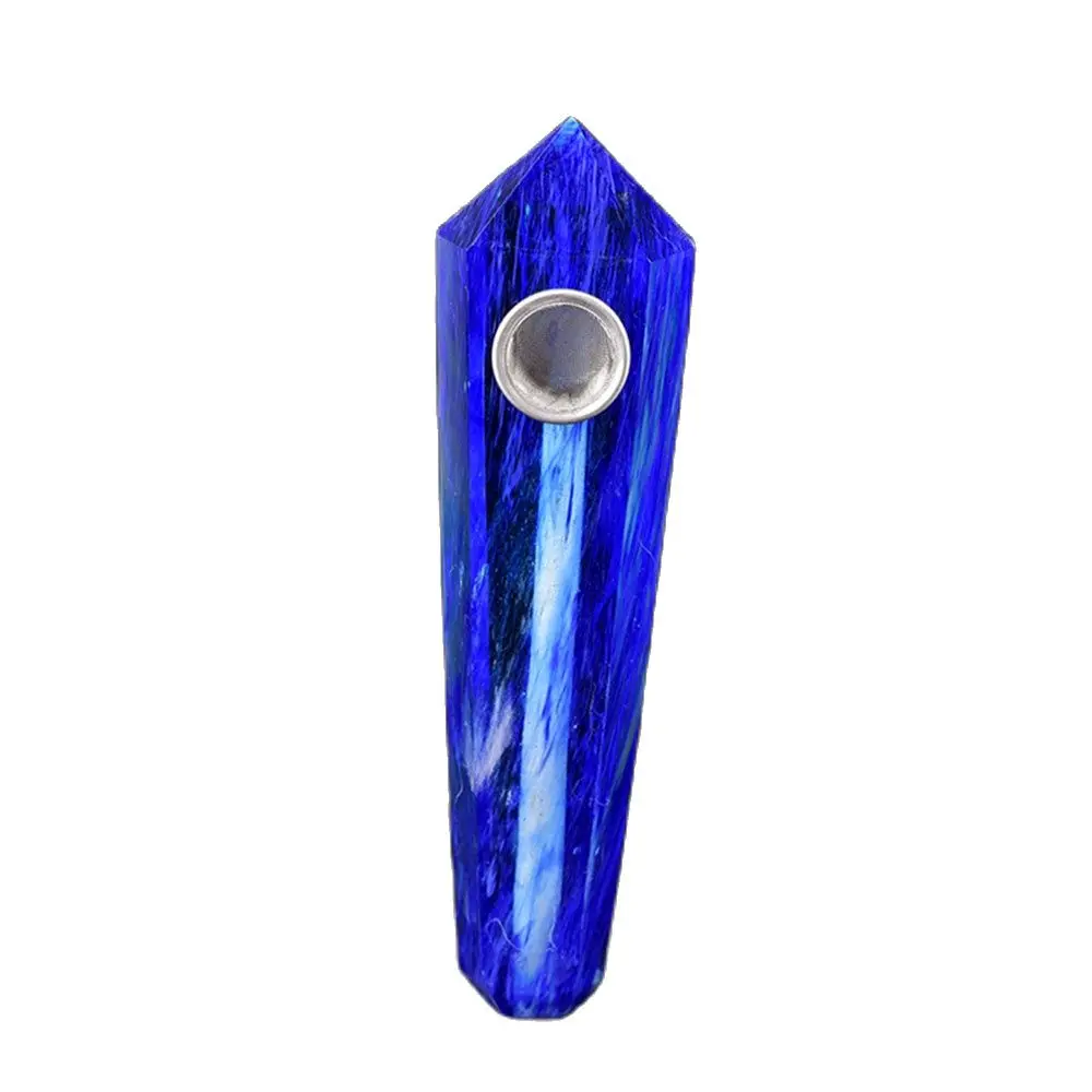 Drop-shipping Blue Smelting Smoking Pipe with 1 Brush+1 Filter Crystal Healing Gemstone Points Smoky Quartz Stone Pipe Wholesale
Drop-shipping Blue Smelting Smoking Pipe with 1 Brush+1 Filter Crystal Healing Gemstone Points Smoky Quartz Stone Pipe Wholesale