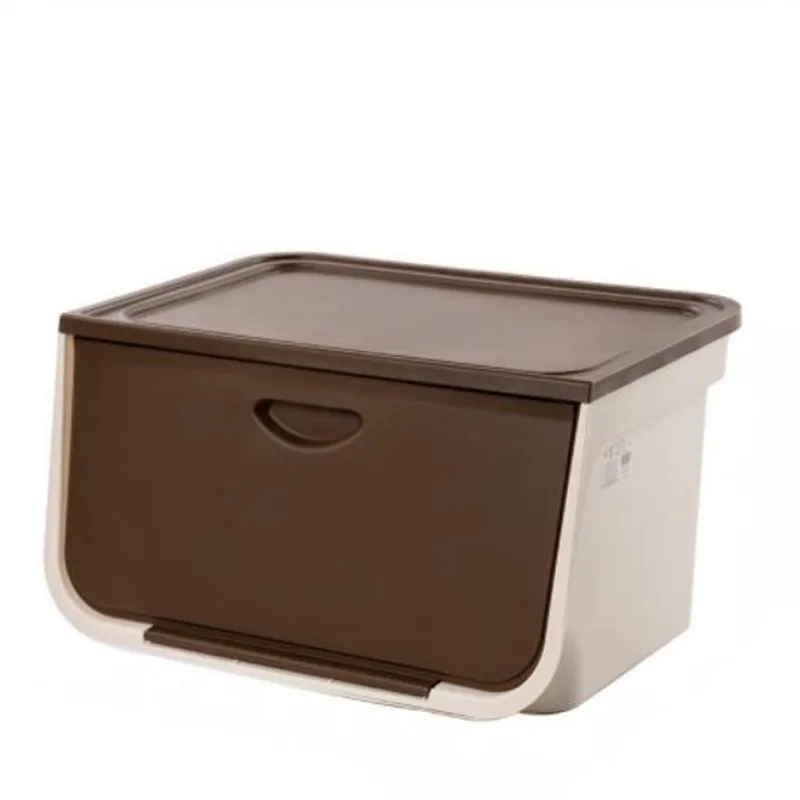 Front open plastic storage box flip children's toy storage box clothes sorting box
Front open plastic storage box flip children's toy storage box clothes sorting box